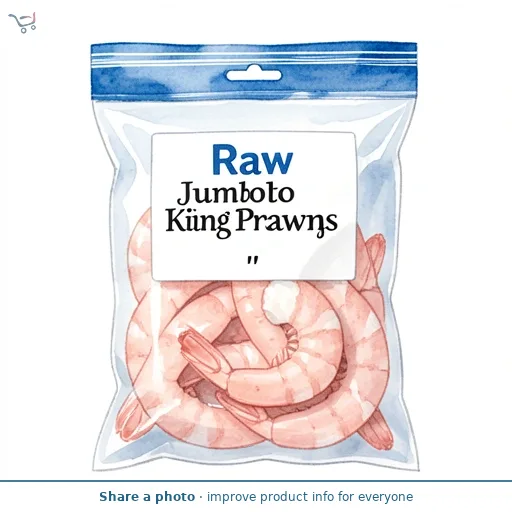 Raw Jumbo King Prawns