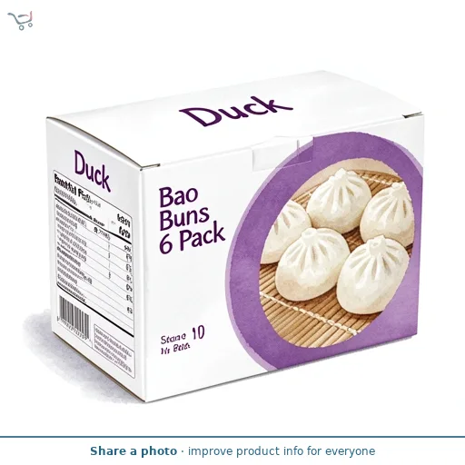 Duck Bao Buns 6 Pack