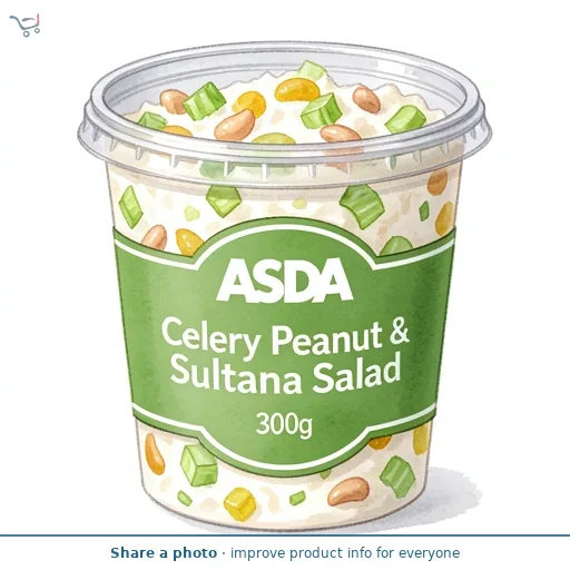 ASDA Celery Peanut & Sultana Salad 300g