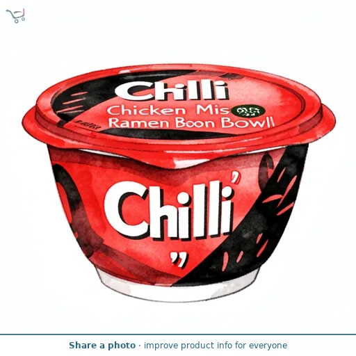 Chilli Chicken Miso Ramen Bowl