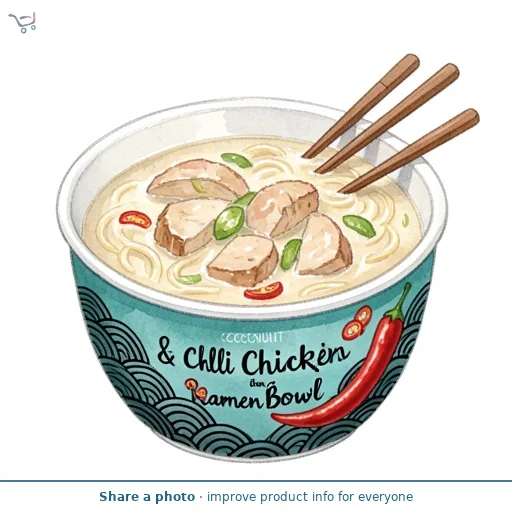 Coconut & Chilli Chicken Ramen Bowl