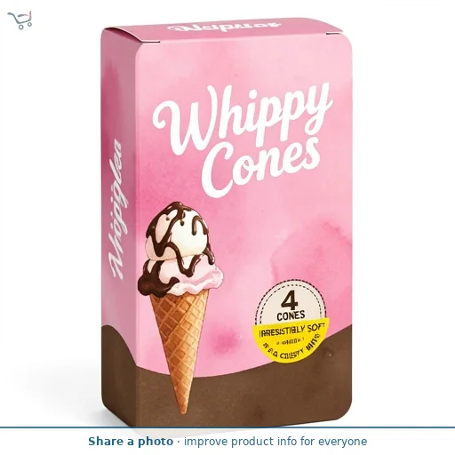 Neopolitan Whippy Cones 4 Pack