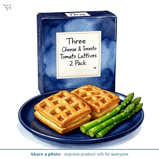 Three Cheese & Tomato Lattices 2 Pack