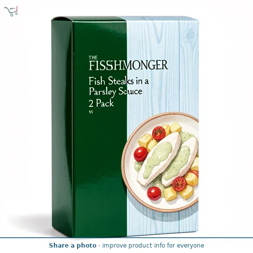 Fish Steaks in a Parsley Sauce 2 Pack
