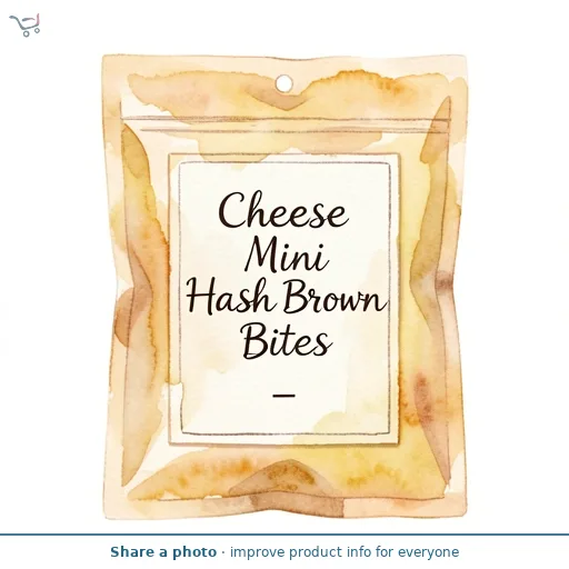 Cheese Mini Hash Brown Bites