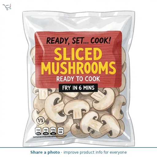 Sliced Mushrooms