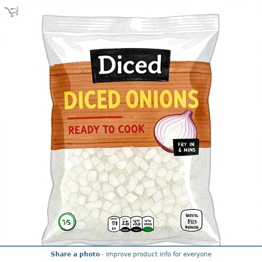 Diced White Onions