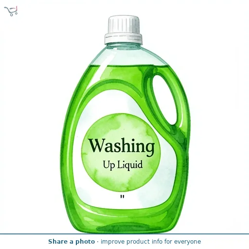 washing up liquid