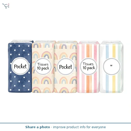 Pocket Tissues 10 pack