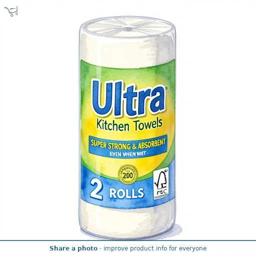 Ultra Kitchen Towel 2 Pack