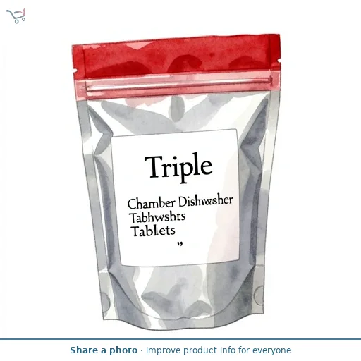 Triple Chamber Dishwasher Tablets
