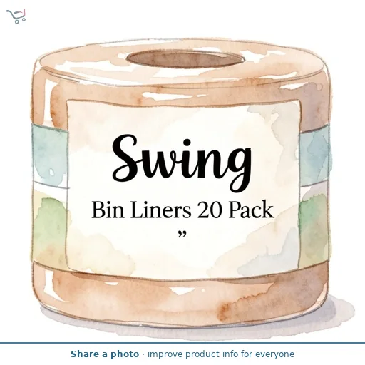 Swing Bin Liners 20 Pack