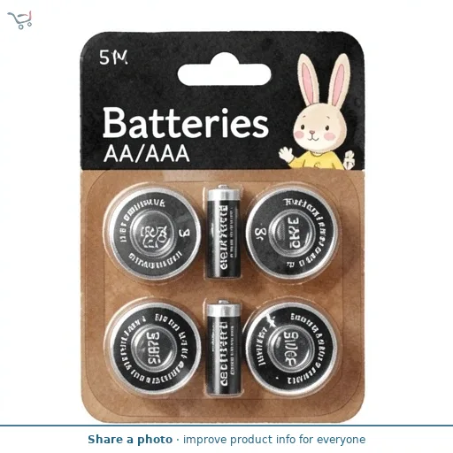 Batteries AA/AAA