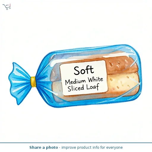 Soft Medium White Sliced Loaf