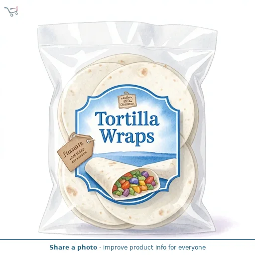 White Tortilla Wraps