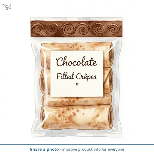 Chocolate Filled Crêpes