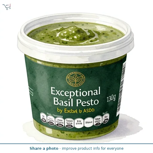 Exceptional by ASDA Exceptional by  Basil Pesto 130g
