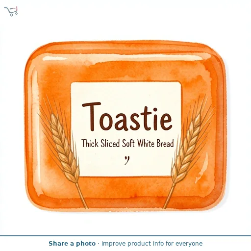 Toastie Thick Sliced Soft White Bread