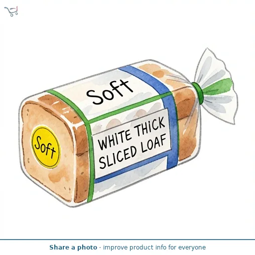 Soft White Thick Sliced Loaf