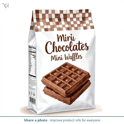 Chocolate Mini Waffles