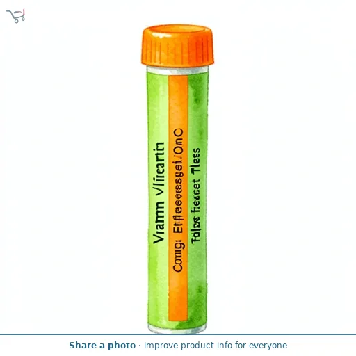 Vitamin C Orange Effervescent Tablets