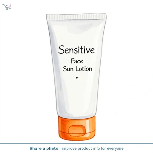 Sensitive Face Sun Lotion