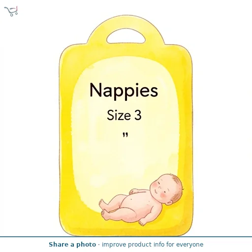Nappies Size 3