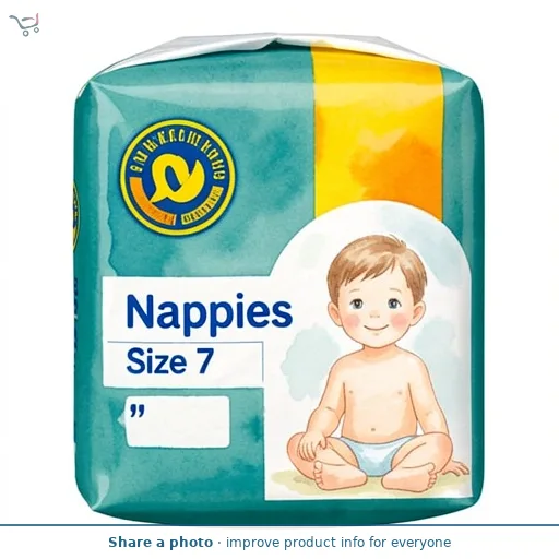 Nappies Size 7