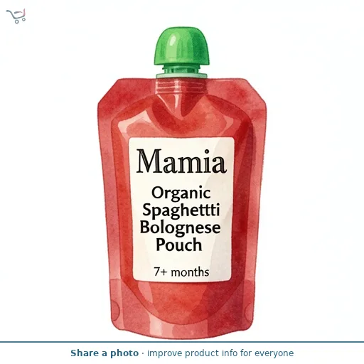 Organic Spaghetti Bolognese Pouch