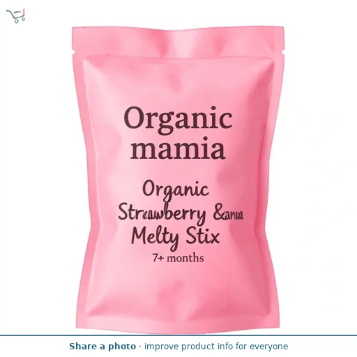 Organic Strawberry & Banana Melty Stix