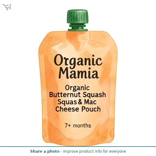 Organic Butternut Squash Mac & Cheese Pouch