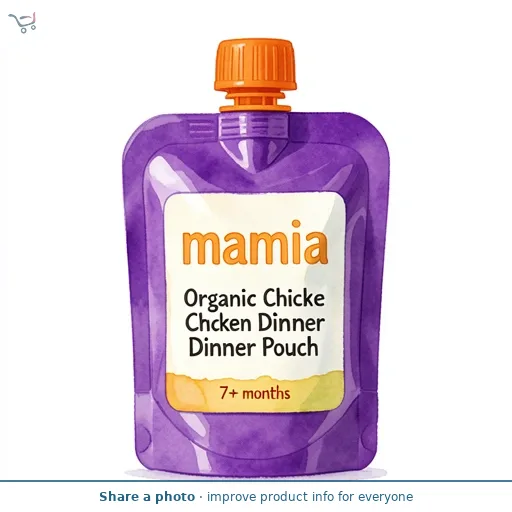 Organic Chicken Dinner Pouch