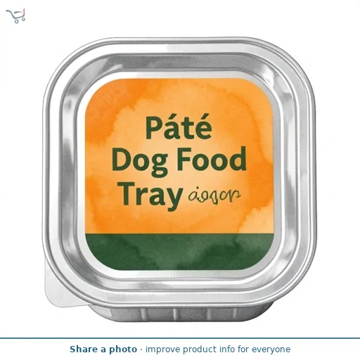 Tender Pâté Dog Food Tray