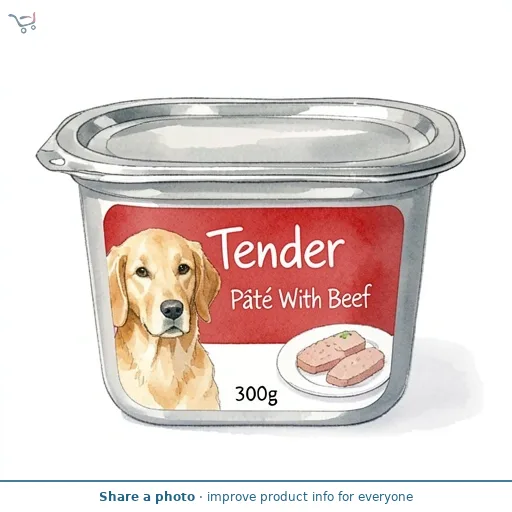 Tender Pâté With Beef 300g