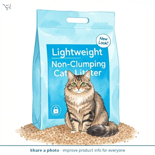 Lightweight Non-Clumping Cat Litter
