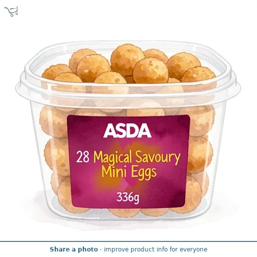 ASDA 28 Magical Savoury Mini Eggs 336g