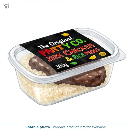 The Original Patty Co. Jerk Chicken & Rice 380g