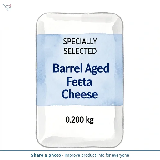 Barrel Aged Feta Cheese