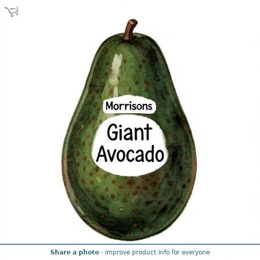 Morrisons Giant Avocado