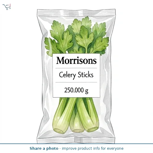 Morrisons Celery Sticks 250g