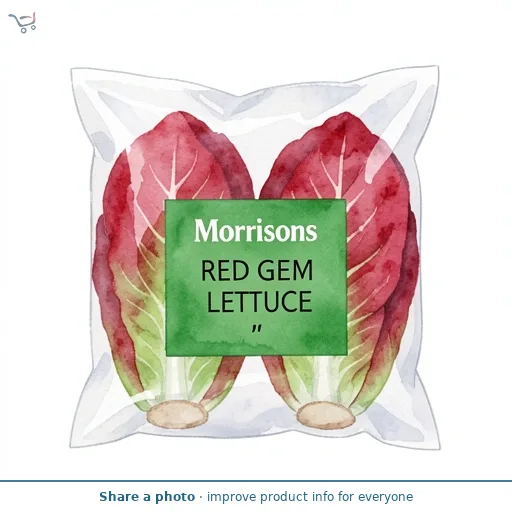 Morrisons Red Gem Lettuce 2 Pack