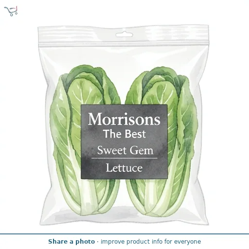 Morrisons The Best British Sweet Gem Lettuce 2 Pack
