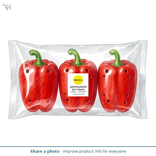 Morrisons Greengrocer Sweet Peppers 3 Pack (Colours May Vary)