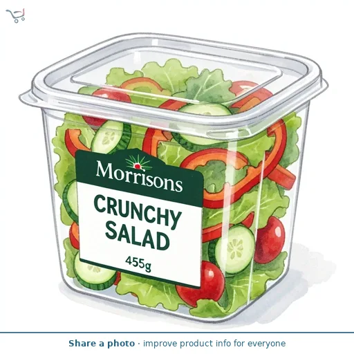 Morrisons Classic Crunchy Salad 455g