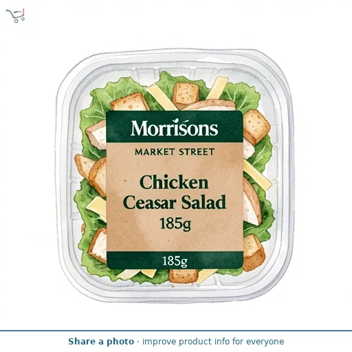 Morrisons Chicken Caesar Salad 185g