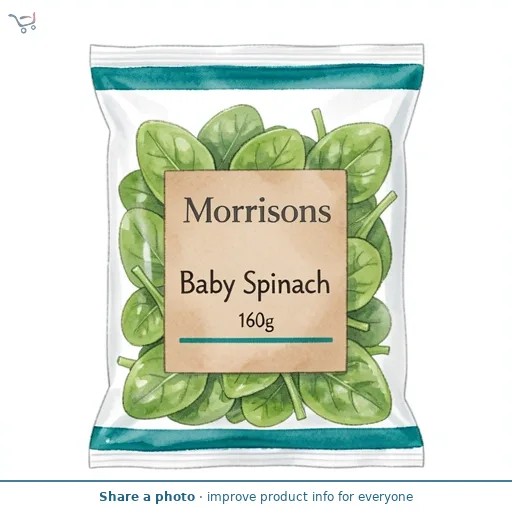 Morrisons Baby Spinach 160g
