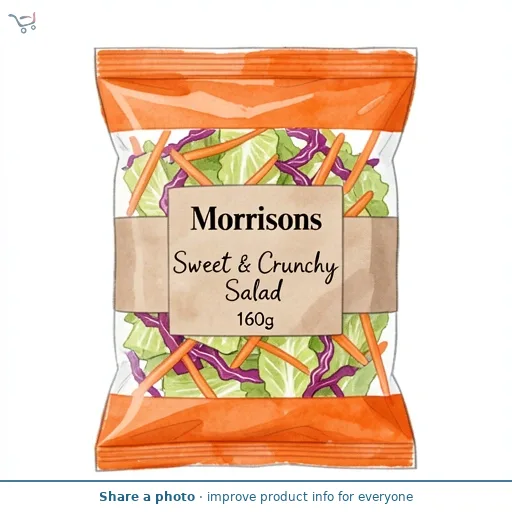 Morrisons Sweet & Crunchy Salad 160g