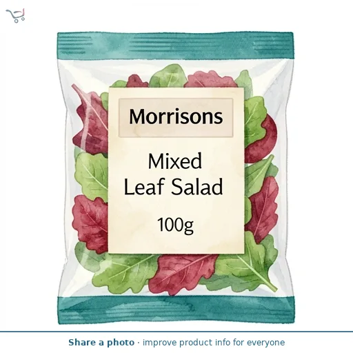 Morrisons Mixed Leaf Salad 100g