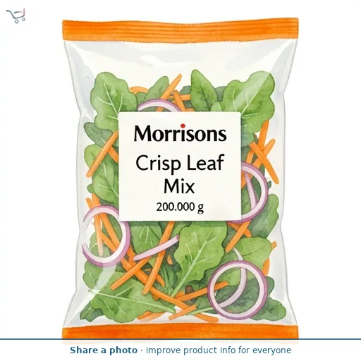 Morrisons Crisp Leaf Mix 200g