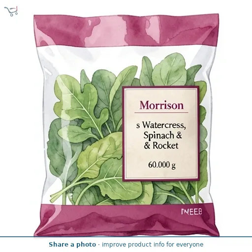 Morrisons Watercress, Spinach & Rocket